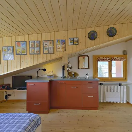 Ferienwohnung Attic Chesa Charots - Celerina Celerina/Schlarigna Exterior foto